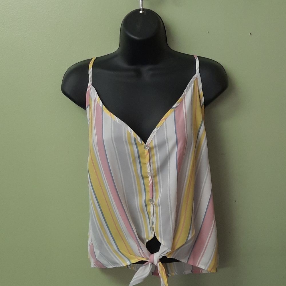 Multi colored tank top